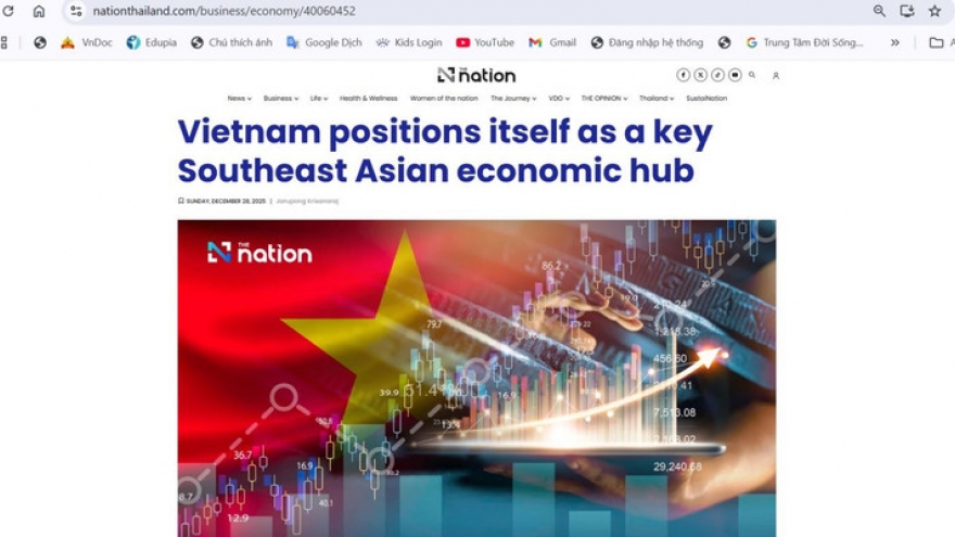 Vietnam positions itself as a key Southeast Asian economic hub: Thai newspaper